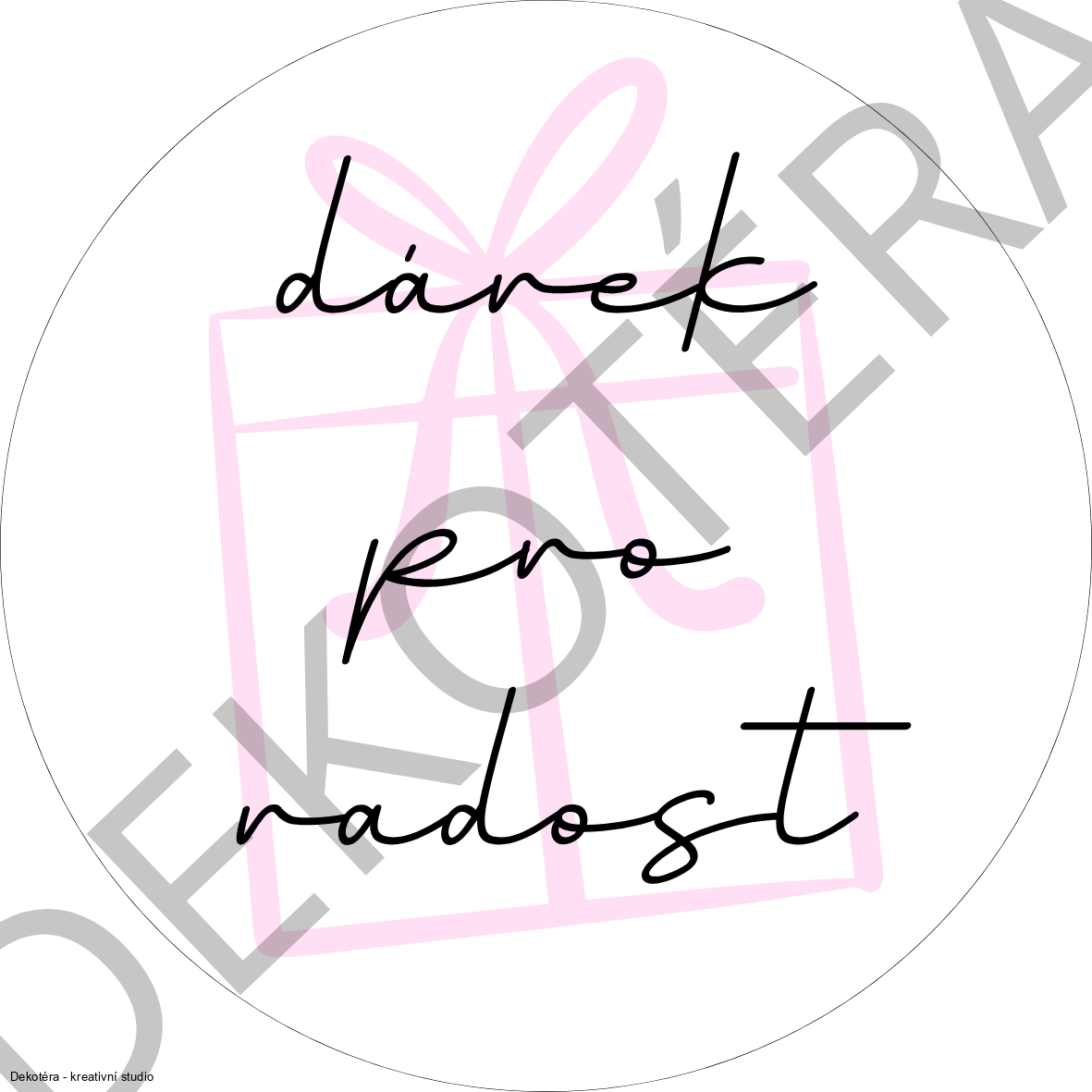 Dárek pro radost