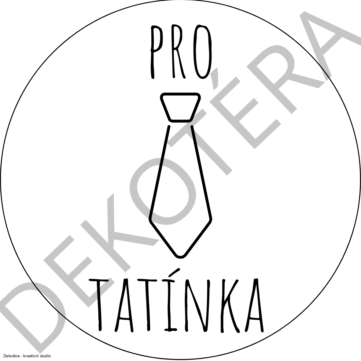 Pro tatínka - kravata