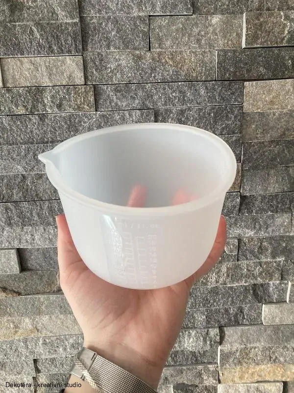 Silikonová odměrka - 0,6 l