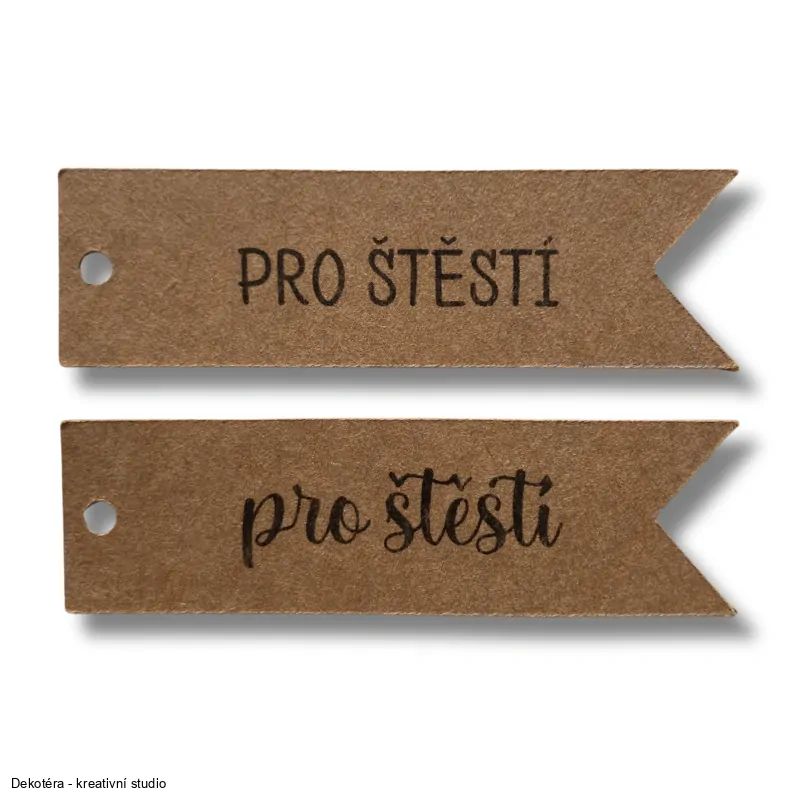 Štítek - pro štěstí