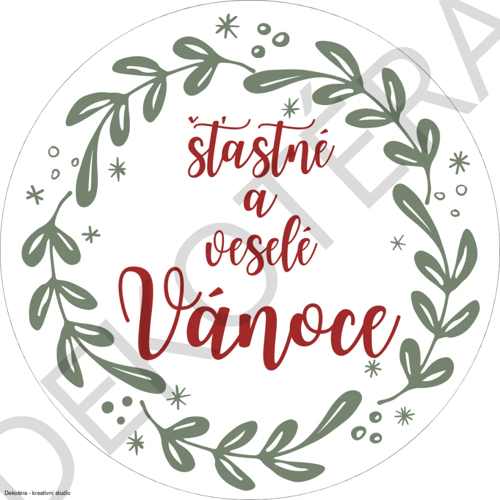 Šťástné a veselé Vánoce