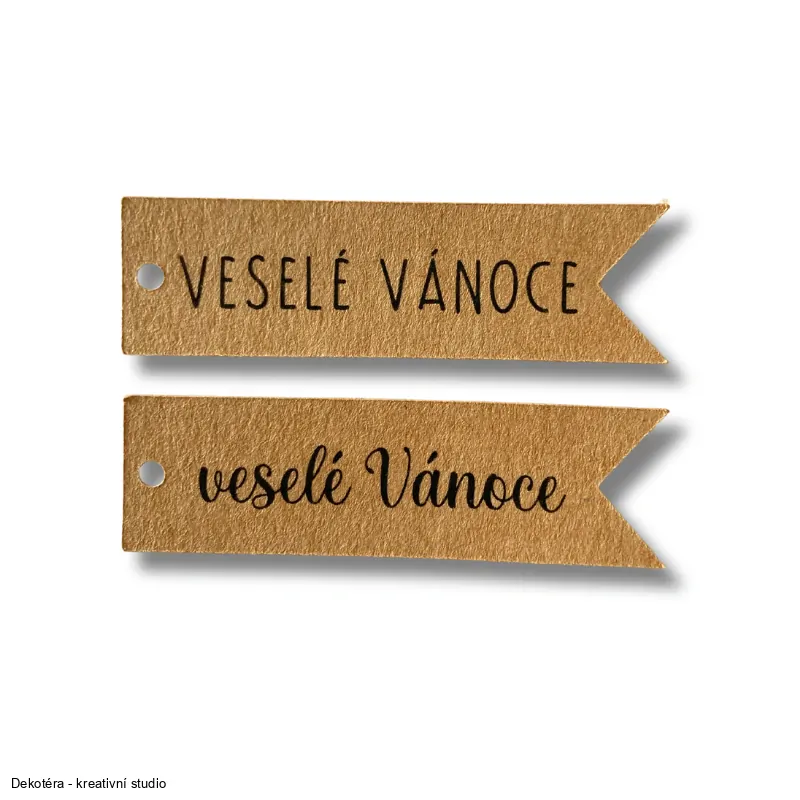 Štítek - Veselé Vánoce