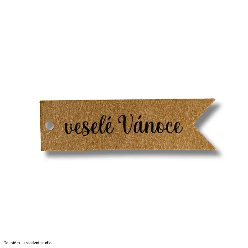 Štítek - Veselé Vánoce