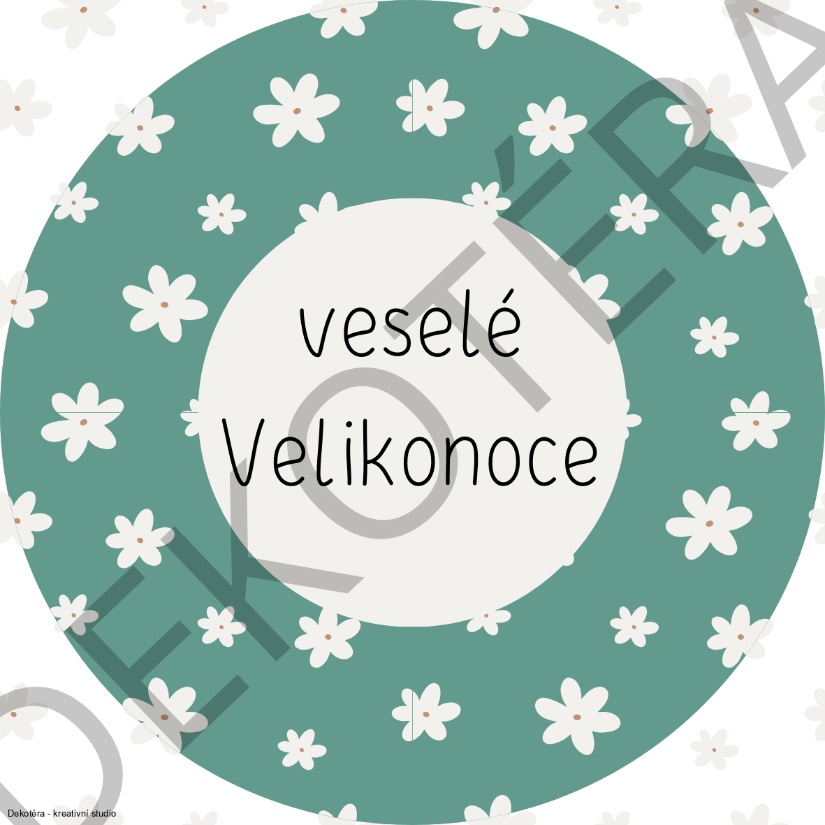 Veselé Velikonoce - květiny