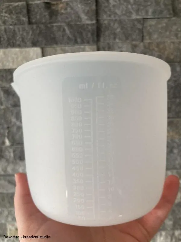 Silikonová odměrka - 1 l