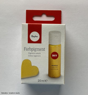 Práškový pigment - slunečnice