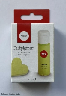Práškový pigment - limetka 