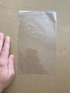 Celofánový sáček s plochým dnem 12 * 20 cm