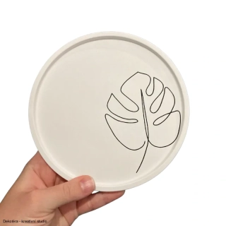 Vinylová samolepka monstera
