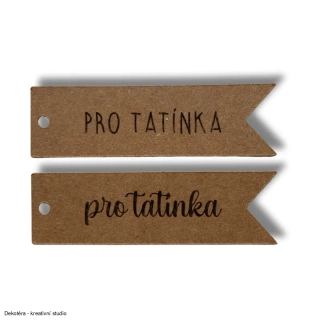Štítek - pro tatínka