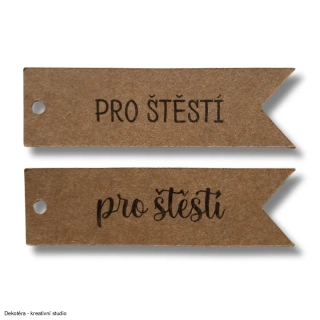 Štítek - pro štěstí