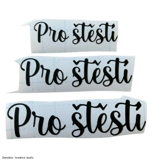 Vinylové samolepky - Pro štěstí