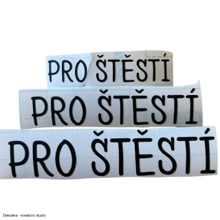 Vinylové samolepky - Pro štěstí