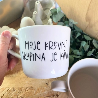 Hrníček "moje krevní skupina"