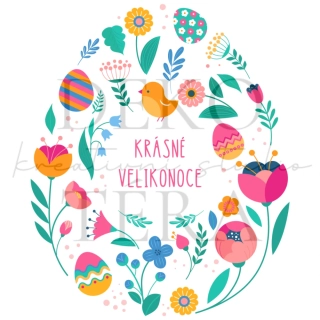 Krásné Velikonoce - vajíčko folklór