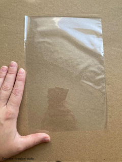 Celofánový sáček s plochým dnem 15 * 22 cm