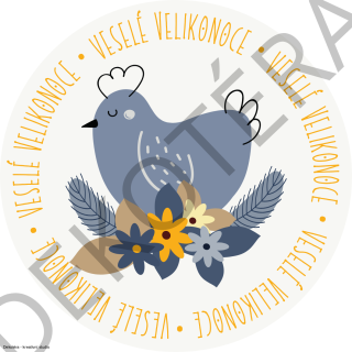 Veselé Velikonoce - slepička