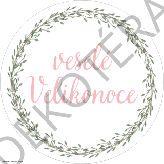 Veselé Velikonoce - věnec