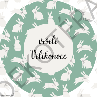 Veselé Velikonoce - zajíčci